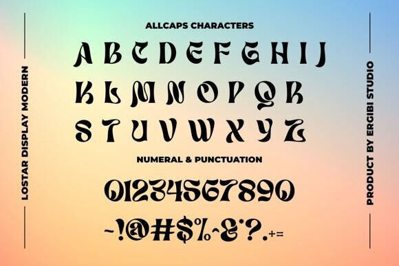 Lostar Font
