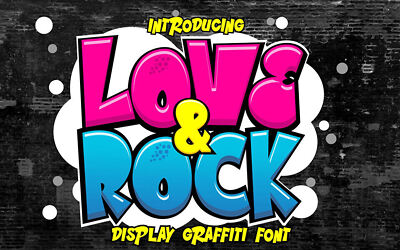 Love 038 Rock Font