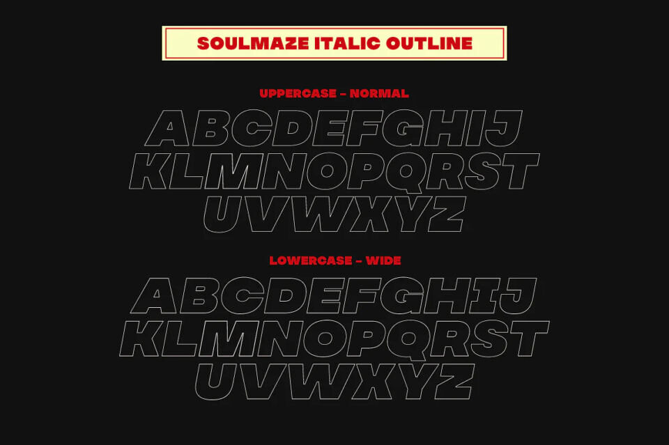 MADE Soulmaze Font Family