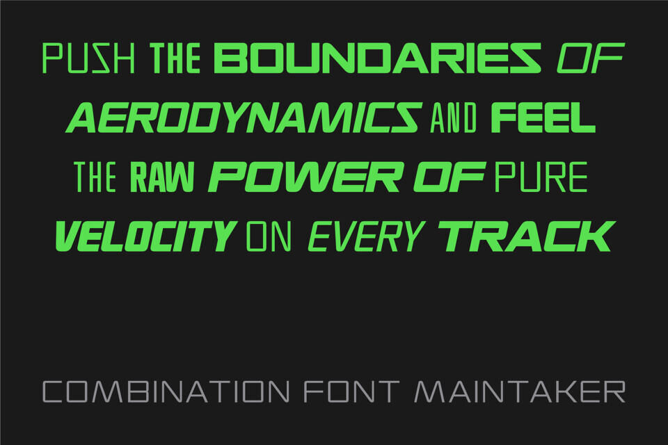 Maintaker Font