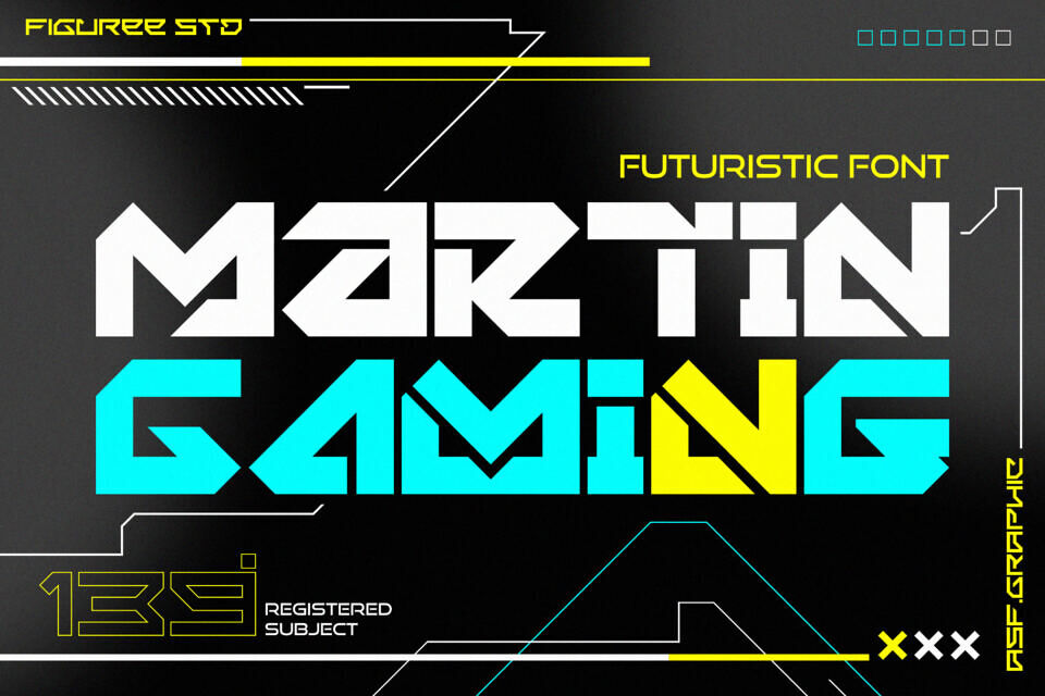 Martin Gaming Font