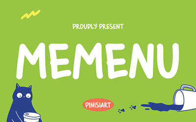 Memenu Font
