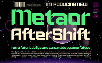 Metaor Aftershift Font