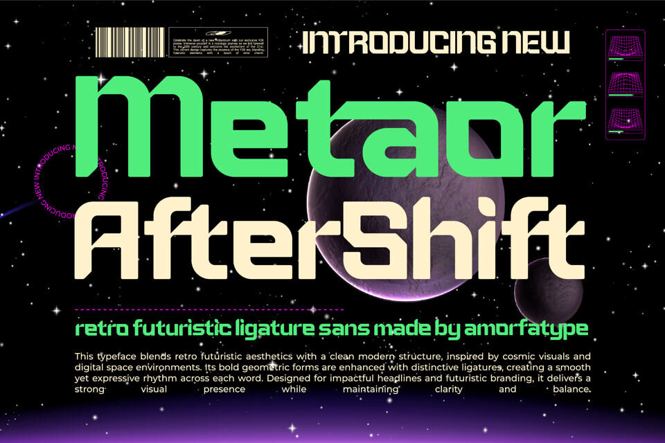 Metaor Aftershift Font