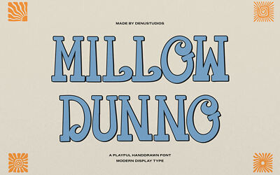 Millow Dunno Font