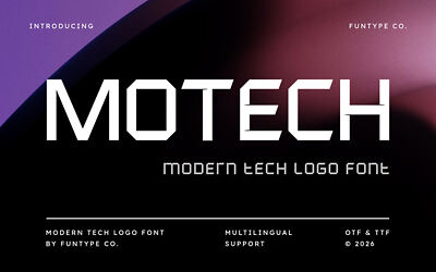 Motech Font