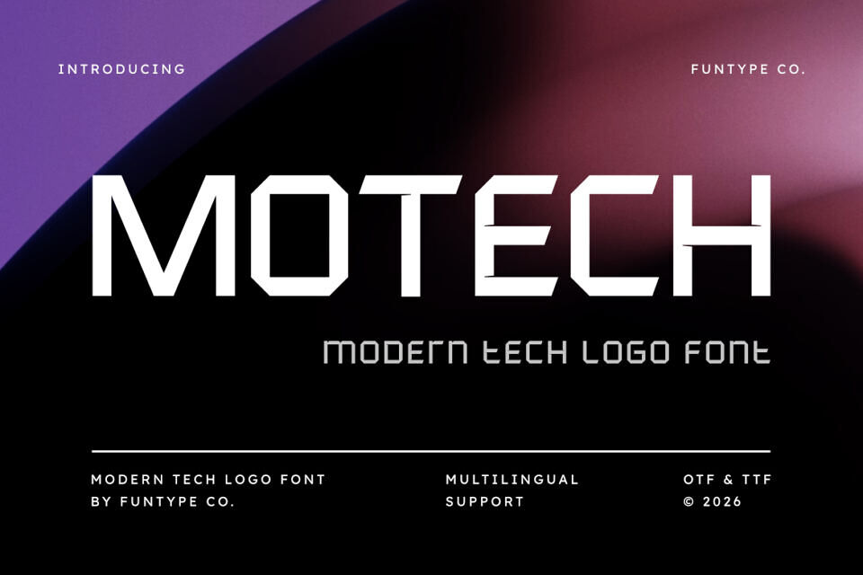 Motech Font