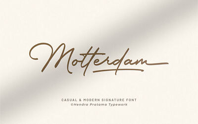 Motterdam Font