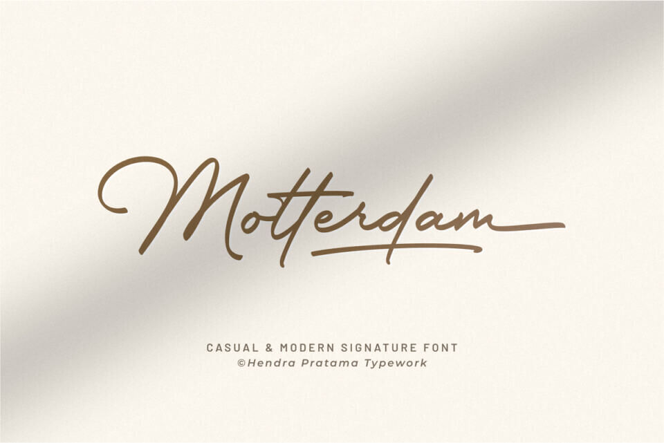 Motterdam Font