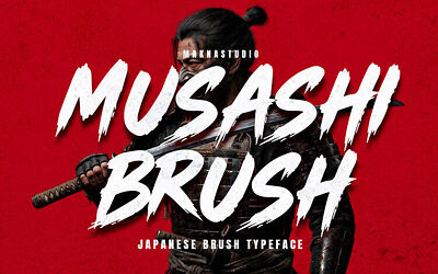 Musashi Brush Font