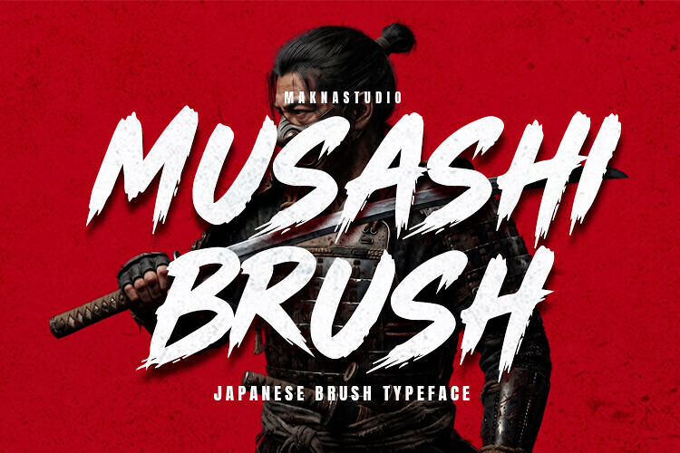Musashi Brush Font