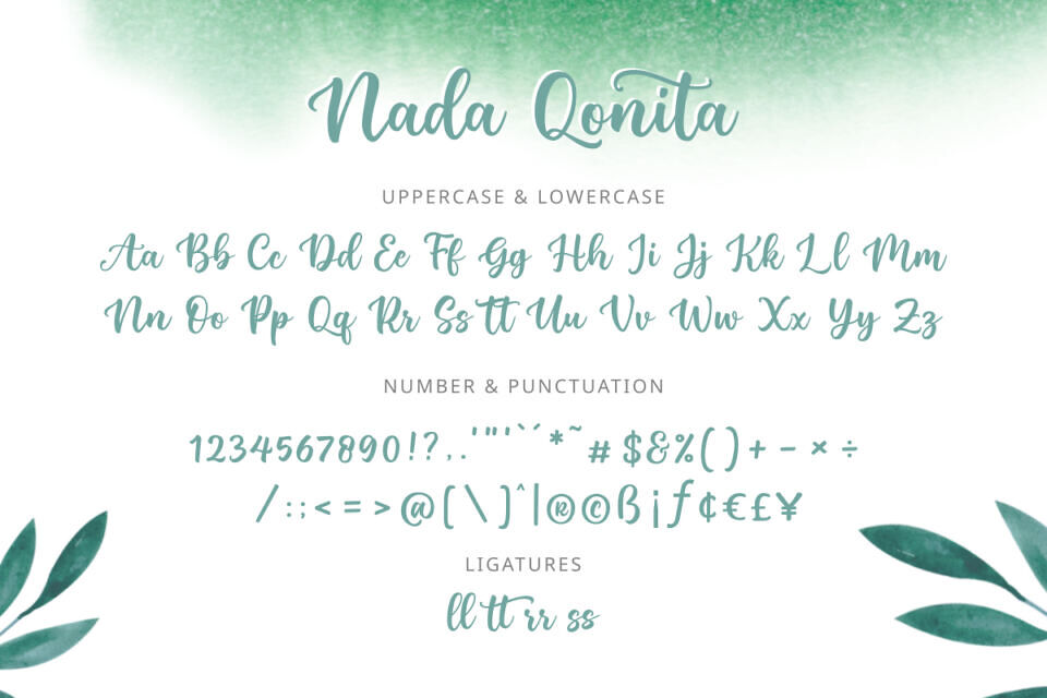 Nada Qonita Font
