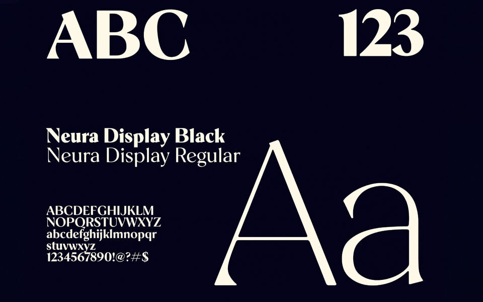 Neura Display Font Family