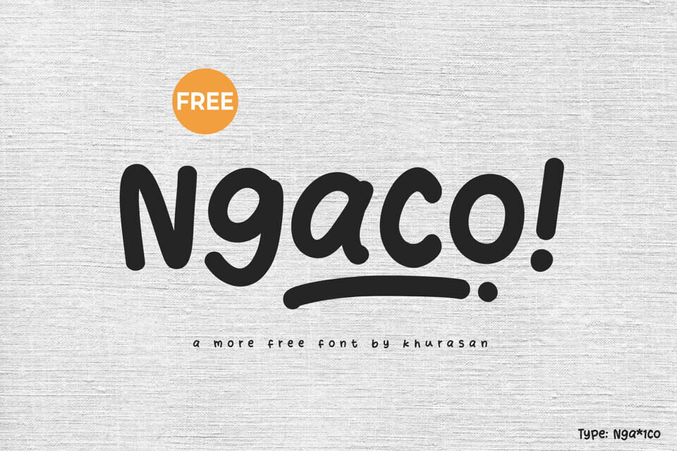 Ngaco Font