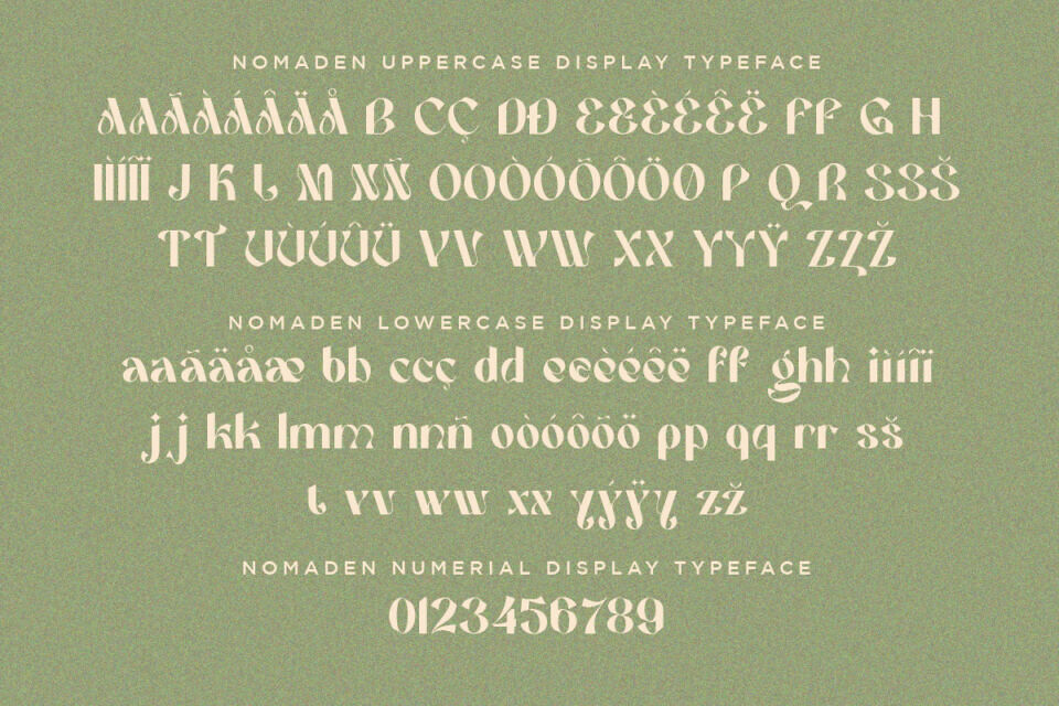 Nomaden Font