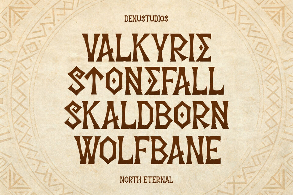 North Eternal Font