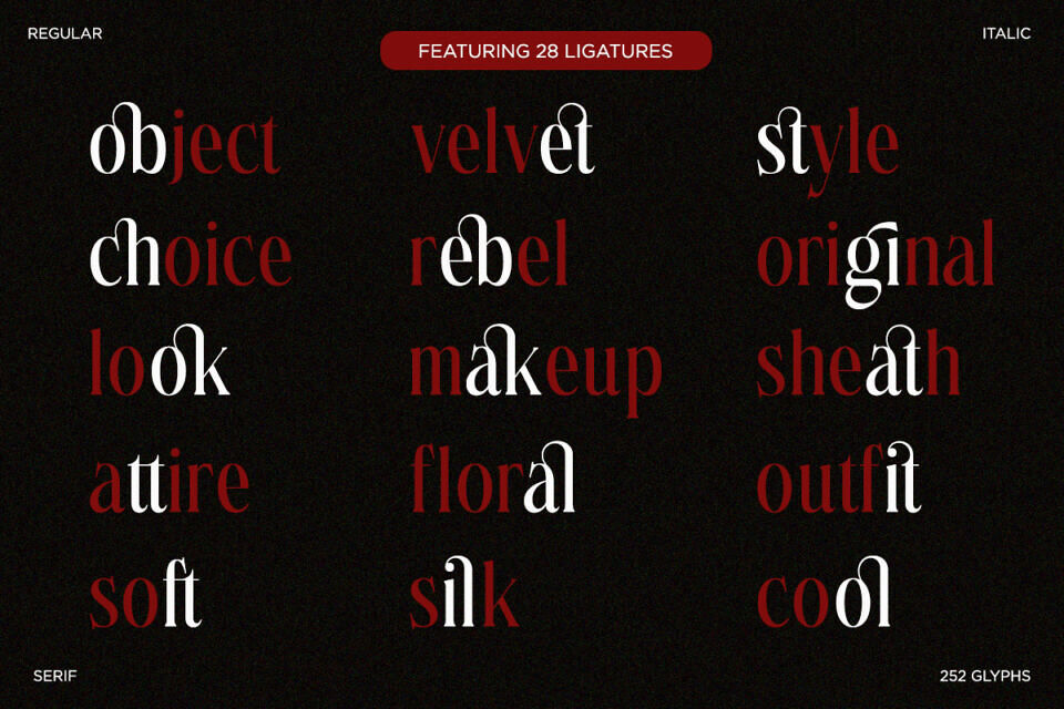 Petrichor Font