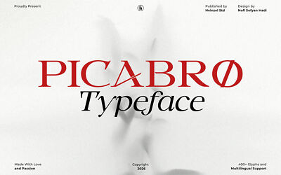 Picabro Font