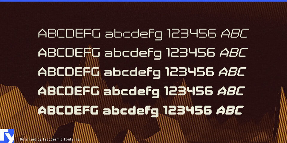 Polarized Font