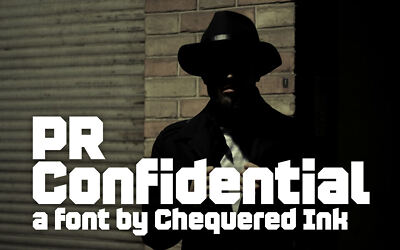 Pr Confidential Font