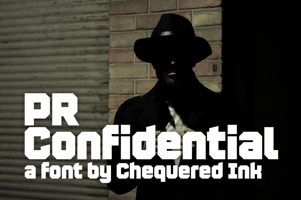 Pr Confidential Font