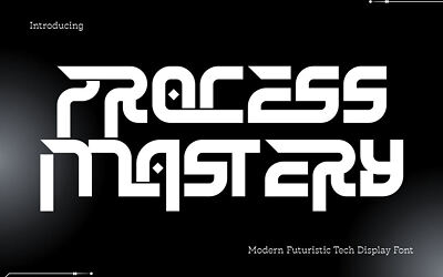 Process Mastery Font