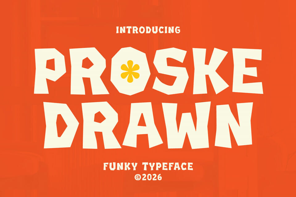 Proske Drawn Font