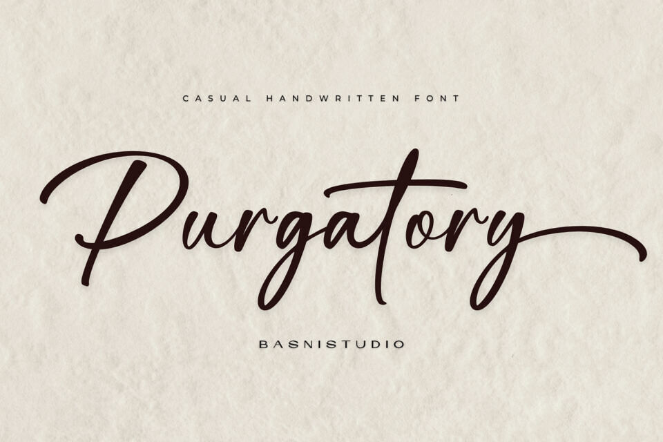 Purgatory Font