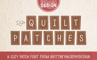 Quilt Patches Font