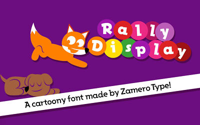 Rally Display Font Family
