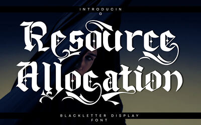 Resource Allocation Font