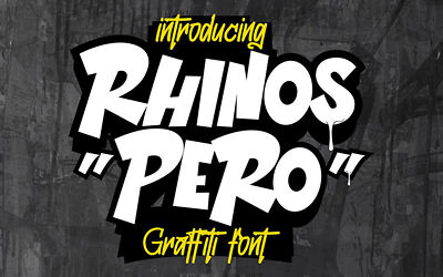 Rhinos Pero Font