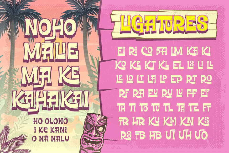 Ricopalm Font