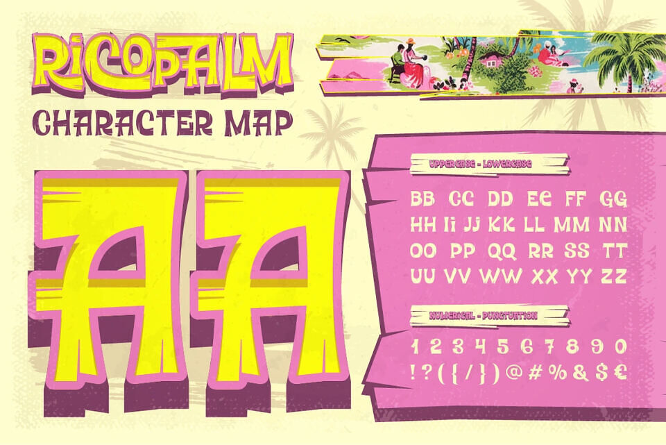 Ricopalm Font