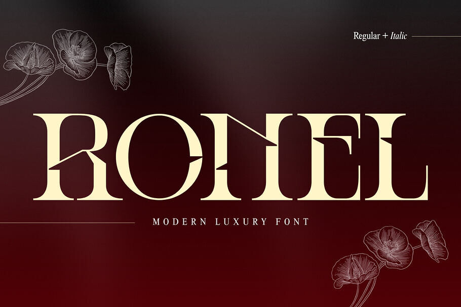 Ronel Luxury Font