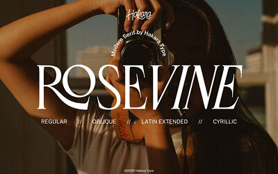Rosevine Font