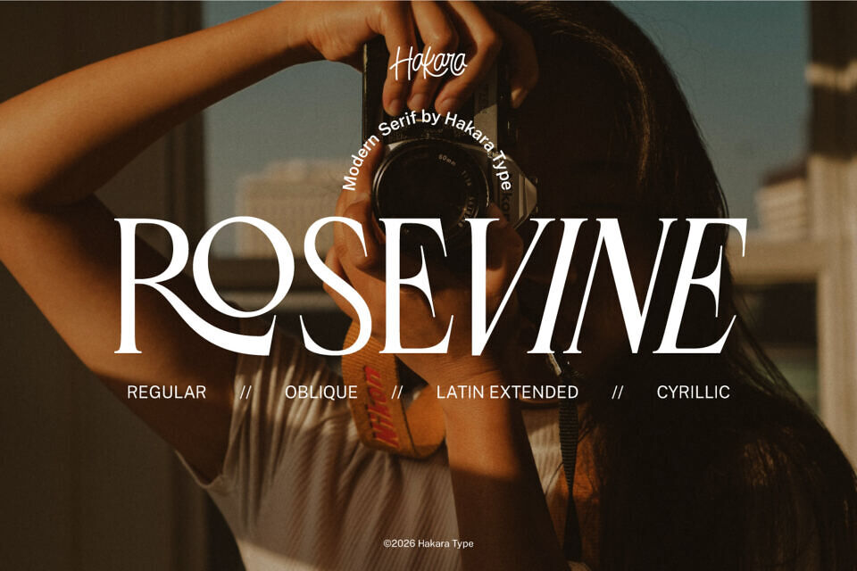 Rosevine Font