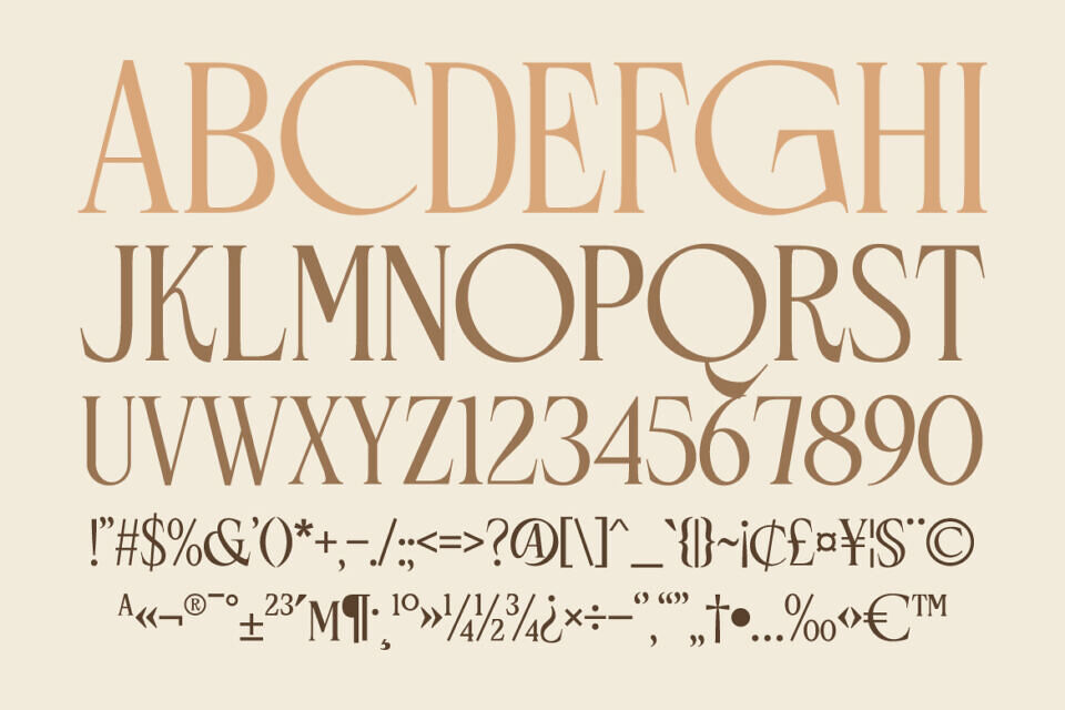 Rosevine Font