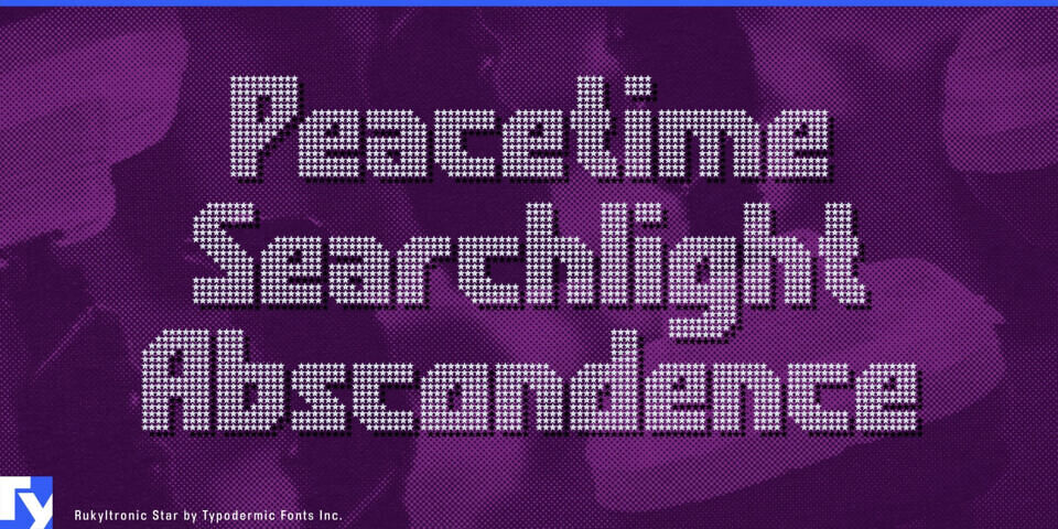 Rukyltronic Star Font