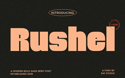 Rushel Font