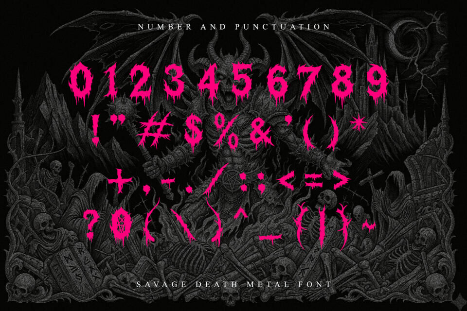 Savage Font