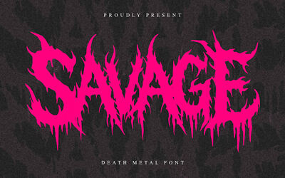 Savage Font
