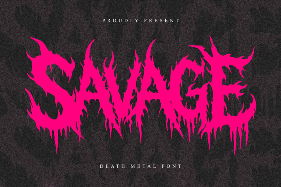 Savage Font