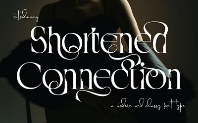 Shortened Connection Font
