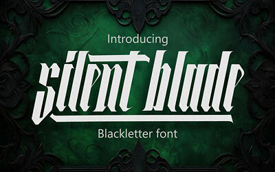 Silent Blade Font