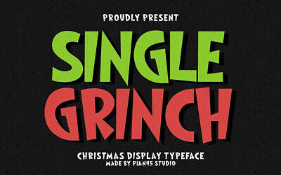 Single Grinch Font