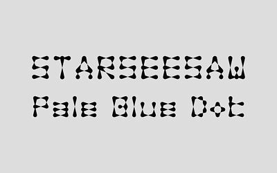 Starseesaw Font