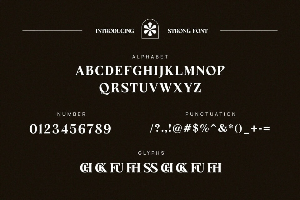 Strong Font