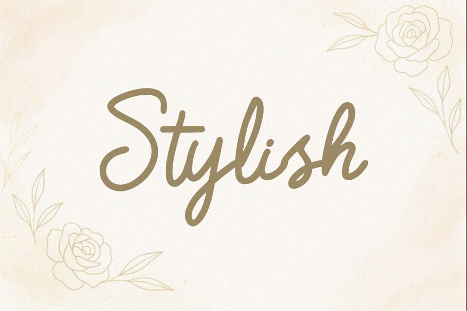 Stylish Font