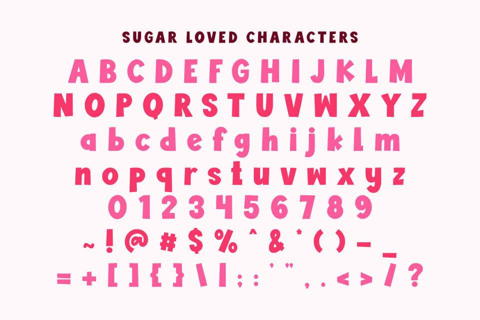 Sugar Loved Font